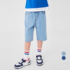 Lolly Tree 童款基本五分牛仔褲