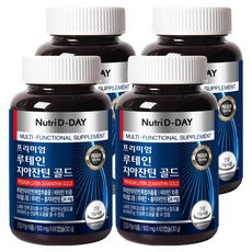 Nutri D-DAY 葉黃素+玉米黃素膠囊Gold 30g, 60顆, 4罐