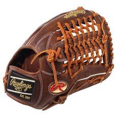 RAWLINGS HOH特別訂製訂單SMU外野用手套 右投用 GKWXHDY70-4V-SBR, 復古棕色, 1入