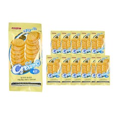JACK'N JILL Cream-O夾心餅乾 牛奶口味, 12包, 108g