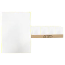 CLEAN 克林 彩色雷射影印撕不破白色膠片 0.145mm 190lb, A4, 3包