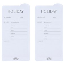 플레픽 라운드 점착식 메모잇, 홀리데이, 50매, 2개