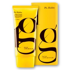 PH.HUBBY 軟管型防曬霜 SPF50+ PA++++, 50g, 1條