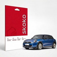 Skoko Mini Cooper 5門 F65 疏油導航螢幕保護貼組, 單一商品
