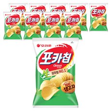 오리온 포카칩 어니언맛, 137g, 10개