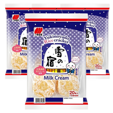 유키노야도 산코 밀크 센베이, 4개, 129.4g