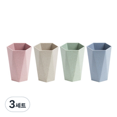 네이처타임즈 모던 양치컵 라지 4종 세트, 3세트