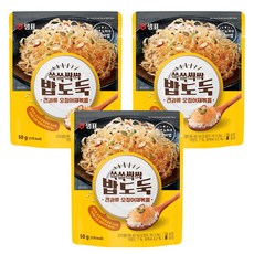 샘표 쓱쓱싹싹 밥도둑 견과류 오징어채볶음, 50g, 3개