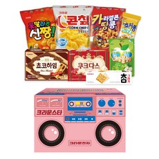 CROWN 皇冠 復古收音機零食禮盒, 1套, 8種