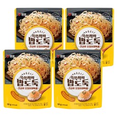 샘표 쓱쓱싹싹 밥도둑 견과류 오징어채볶음, 50g, 4개
