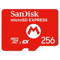 Nintendo 任天堂 SWITCH SanDisk microSDTM Express card for Nintendo SwitchTM 2 256GB, 紅色, 1個, 單一商品