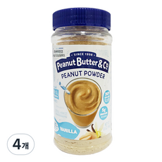 피넛버터앤코 바닐라 피넛파우더, 4개, 184g