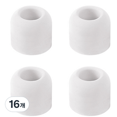 Block Mart 珪藻土牙刷架 圓形, 白色, 16個