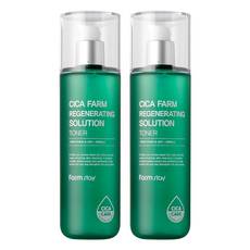 Farm stay 植物莊園 積雪草農場再生修護化妝水, 200ml, 2個