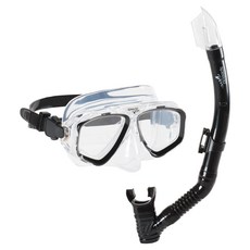 스피도 어드벤처 마스크 + 스노클 세트 006 87530332006, 블랙, 1세트