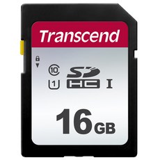 Transcend 創見 SD卡 記憶卡 TS16GSDC300S, 16GB, 1個