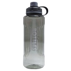 Kinyo 隨身大容量運動水壺, 透黑色, 1.5L, 1個