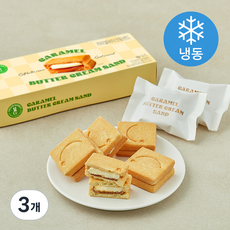 그린래빗 카라멜 버터 크림 샌드 (냉동), 22g, 3개, 5개입