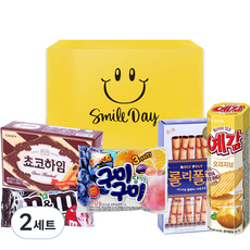 행복한 스마일 간식 과자세트, 2세트, 5종
