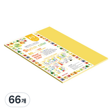 종이문화 스타일리쉬 얇은 혼합색지 03 SN Tone Deep 80g, 66개, A3