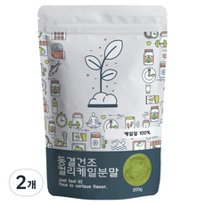 푸른빈 동결건조 컬리 케일 분말 가루, 200g, 2개