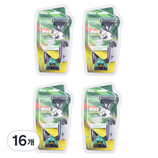 드위트리 그린 에디션 3단 일회용 면도기, 4개입, 16개