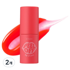 에뛰드 디어 달링 필 오프 립 스테인, 04 핑크 플래시, 2개