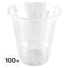 투고팩 PET 아이스컵, 240ml, 1개입, 100개