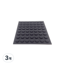 防滑橡膠腳墊 緩衝墊 橡膠底座 黑色 A0021, 3個