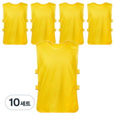 網眼安全螢光團隊背心 黃色, 10套