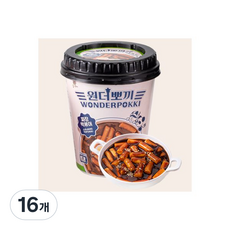 Samsiokki 炸醬炒年糕即食杯, 120g, 16入