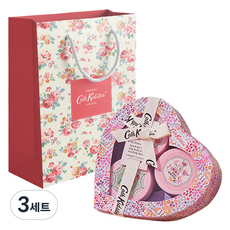 Cath Kidston 沐浴露 + 身體磨砂膏 + 身體潤膚霜 + 附提袋 禮物探索組, 3套