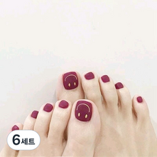 비투윈 연장 패디팁 24종 세트, 6세트, Y02 스마일 스크럽