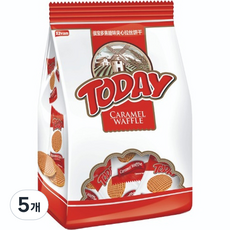 Elvan Today 焦糖味華夫餅, 5個, 506g