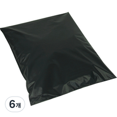 아이엔피 재생비닐 택배봉투 진회색 50p, 6개