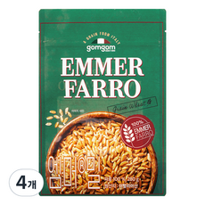 곰곰 파로 엠머®밀 (상온), 280g, 4개