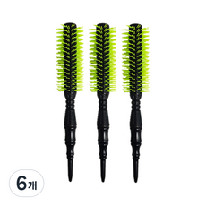 Darkness 魔鬼氈髮捲梳 中, 混色, 6個