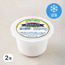 벨지오이오조 부라타 치즈 (냉동), 113g, 2개