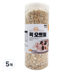 即食全燕麥片, 600g, 5個