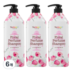 탐사 플로랄 퍼퓸 샴푸, 605ml, 6개