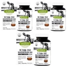 아샤 마그네슘 350 130g, 100정, 3개