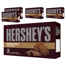 HERSHEY'S 好時 巧克力華夫餅, 146g, 5盒
