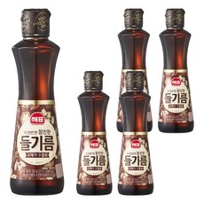 해표 참진한 들기름, 320ml, 5개