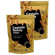Captain Danny 丹尼船長 米米花 手炒塩味焦糖味, 100g, 2包