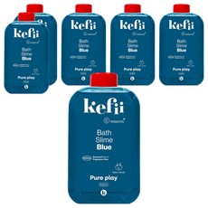 kefii 沐浴史萊姆 藍色, 540ml, 6個