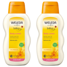 WELEDA 薇蕾德 金盞花寶貝柔護身體乳, 200ml, 2瓶