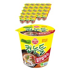 오뚜기 컵누들 얼큰쌀국수 컵, 37.8g, 24개