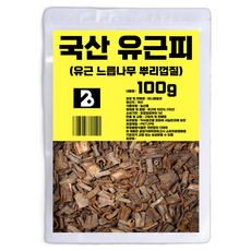 비니플랑센 국산 유근피 유근 느릅나무 뿌리 껍질, 100g, 1개