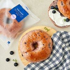 도제식빵 탕종 블루베리 베이글, 100g, 1개, 1개입