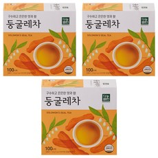 다농원 둥굴레차 티백, 1.2g, 100개입, 3개